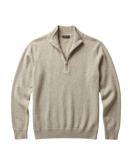 The Essential 100% Cashmere Half-Zip
