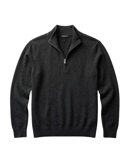 The Essential 100% Cashmere Half-Zip